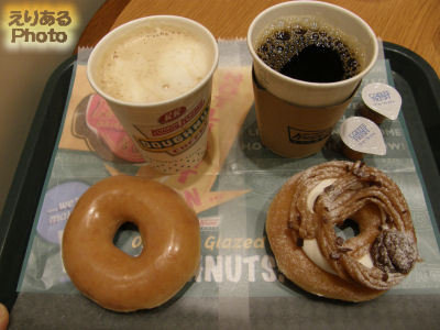 モーニング・コンボ＠Krispy Kreme DOUGHNUTS 有楽町イトシア店