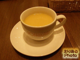 日替りランチ ポークソティーのスープ＠洋食屋ヨシカミ SUNAMO店
