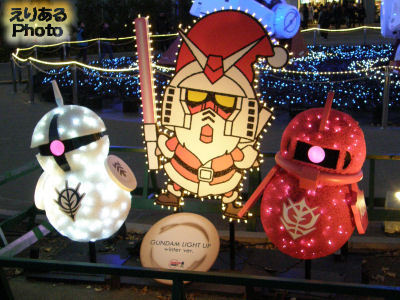 ガンダム クリスマス（Winter) Version＠Diver City Tokyo Plaza（ダイバーシティ東京プラザ）