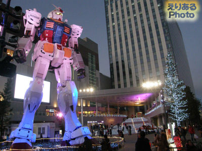 ガンダム クリスマス（Winter) Version＠Diver City Tokyo Plaza（ダイバーシティ東京プラザ）