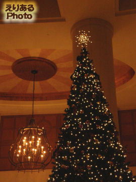 2012年ホテル日航東京のクリスマスツリー