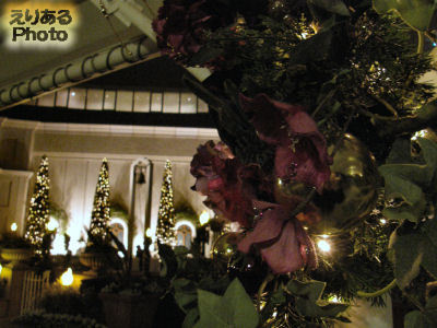 2012年ホテル日航東京のクリスマス装飾