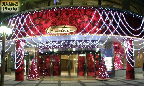 日比谷シャンテ クリスマスイルミネーション2012