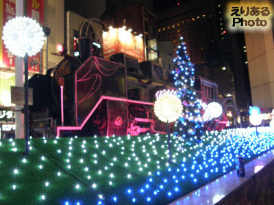 2012新橋クリスマスイルミネーション＠新橋駅前SL広場