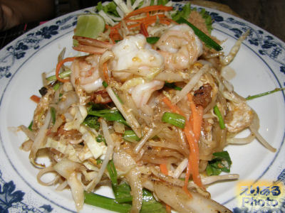 PHAD THAI（パッタイ）－FRIED NOODLE THAI STYLE WITH SHRIMP