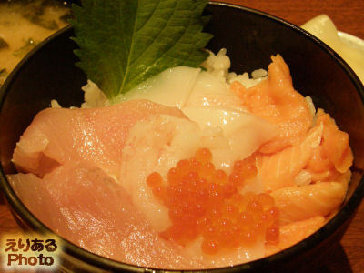 海鮮丼＠魚力海鮮寿司大手町店